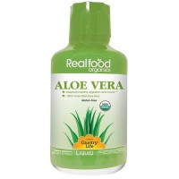 Country Life, Realfood Organics, Aloe Vera Liquid, 32 fl oz (944 ml) Country Life, Realfood Organics, Aloe Vera Liquid, 32 fl oz (944 ml)