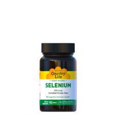 Антиоксидант Selenium (Селен) 200 мкг 90 таблеток ТМ Кантрі Лайф / Country Life