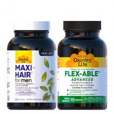A set of vitamins for the health and beauty of men from Country Life A set of vitamins for the health and beauty of men from Country Life