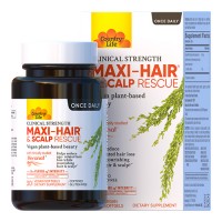 Country Life, Maxi-Hair & Scalp Rescue, Clinical Strength, 30 Vegan Softgels