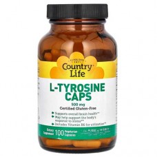 L-tyrosine 500 mg 100 capsules TM Country Life