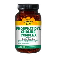 Соєвий лецитин Фосфатидилхолін, Phosphatidylcholine комплекс, капс. №200 1200 мг ТМ Кантрі Лайф / Country Life Соєвий лецитин Фосфатидилхолін, Phosphatidylcholine комплекс, капс. №200 1200 мг ТМ Кантрі Лайф / Country Life