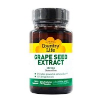 Био-активная добавка Grape Seed Extract (Экстракт виноградных косточек) 100 мг 50 капсул ТМ Кантри Лайф / Country Life Био-активная добавка Grape Seed Extract (Экстракт виноградных косточек) 100 мг 50 капсул ТМ Кантри Лайф / Country Life