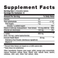Country Life Chewable L-Lysine 600mg 60 Tablet