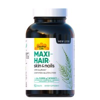 Комплекс вітамінів і мінералів Maxi-Hair Country Life для зростання та зміцнення волосся 90 таблеток Комплекс вітамінів і мінералів Maxi-Hair Country Life для зростання та зміцнення волосся 90 таблеток