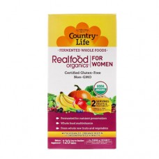 Country Life, Realfood Organics for Women, 120 Easy-to-Swallow Tablets 