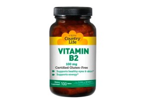 Country Life Vitamin B-2 100 mg Country Life Vitamin B-2 100 mg