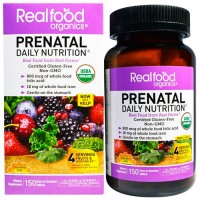 Country Life, Realfood Organics, Prenatal, 150 Easy-to-Swallow Tablets Country Life, Realfood Organics, Prenatal, 150 Easy-to-Swallow Tablets