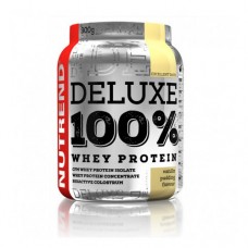 Deluxe 100% Whey Protein ванильный пудинг ТМ Нутренд / Nutrend 900г 