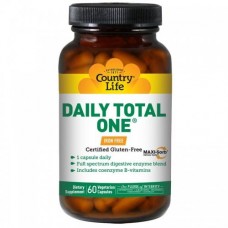 Country Life, Daily Total One, Iron-Free, 60 Vegan Capsules Country Life, Daily Total One, Iron-Free, 60 Vegan Capsules