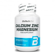 Biotech Calcium Zinc Magnesium 100 tablets