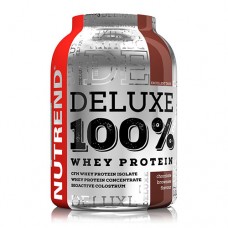 Deluxe 100% Whey Protein шоколадное пирожное ТМ Нутренд / Nutrend 900г