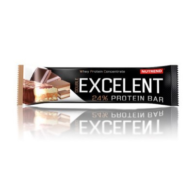Батончик Excelent Bar Double шоколад + нуга з журавлиною ТМ Нутренд / Nutrend 85г 