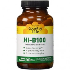 Country Life, HI-B100, 100 Tablets