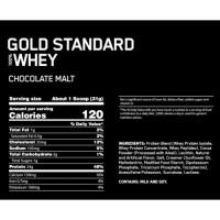 Optimum Nutrition Сироватковий протеїн 100% WHEY Gold Standard 2,27 кг шоколадний солод 