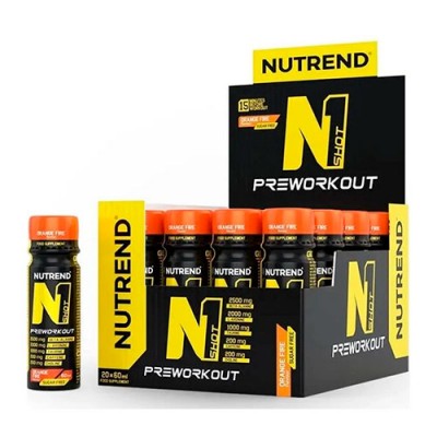 N1 Shot ТМ Нутренд / Nutrend 60 ml №20 (апельсин)