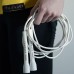 Скакалка скоростная фристайл Thunder rope белая Скакалка скоростная фристайл Thunder rope белая