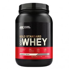 Сироватковий протеїн Optimum Nutrition 100% Whey Gold Standard 896 г - Cookies Cream Сироватковий протеїн Optimum Nutrition 100% Whey Gold Standard 896 г - Cookies Cream