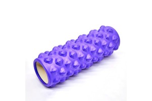 Массажный ролик умеренной жесткости Fit Guide фиолетовый 33х14 см Массажный ролик умеренной жесткости Fit Guide фиолетовый 33х14 см