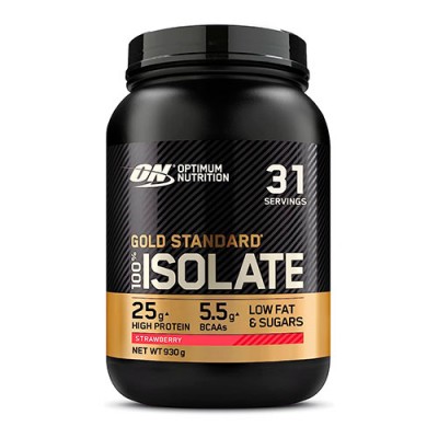Protein Optimum Nutrition Gold Standard 100% Isolate 930 g Strawberry