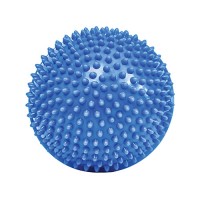 Balancing soft massage hemisphere with spikes Fit Guide blue 16 cm