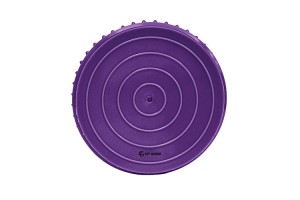 Півсфера балансувальна м’яка масажна з шипами Fit Guide фіолетова 16 см