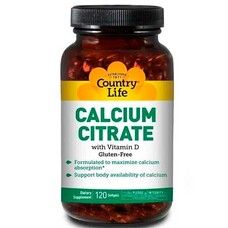 Calcium citrate + vitamin D3 tablets No. 120 Country Life Calcium citrate + vitamin D3 tablets No. 120 Country Life
