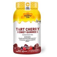Chewing candies Tart Cherry Honey TM Country Life № 60 Chewing candies Tart Cherry Honey TM Country Life № 60
