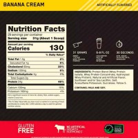 Сывороточный протеин Optimum Nutrition 100% Whey Gold Standard Banana Cream 907 г