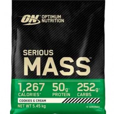 Гейнер Serious Mass Optimum Nutrition EU Cookies&Cream 5,45 кг Гейнер Serious Mass Optimum Nutrition EU Cookies&Cream 5,45 кг