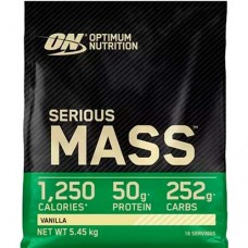 Гейнер Serious Mass Optimum Nutrition EU Ваніль 5,45 кг Гейнер Serious Mass Optimum Nutrition EU Ваніль 5,45 кг
