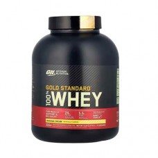 Сироватковий протеїн Optimum Nutrition 100% Whey Gold Standard Banana Cream 2,27 кг Сироватковий протеїн Optimum Nutrition 100% Whey Gold Standard Banana Cream 2,27 кг