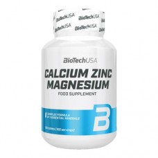 BT Calcium Zinc Magnesium 100 tablets
