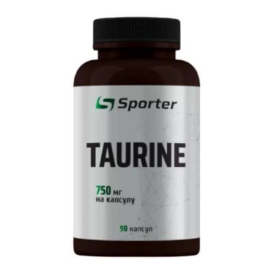 Taurine 750 мг Sporter 90 капсул