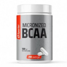 BCAA 2:1:1 Micronized Sporter 200 капсулы BCAA 2:1:1 Micronized Sporter 200 капсулы