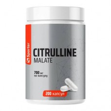 Citrulline Malate Sporter 700 мг 200 капсул Citrulline Malate Sporter 700 мг 200 капсул