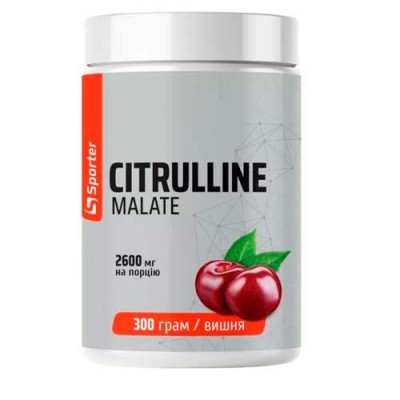 Citrulline Malate Sporter 2600 mg Cherry taste 300 g