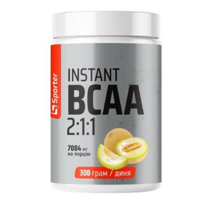 BCAA Instant Sporter зі смаком дині 300 г 