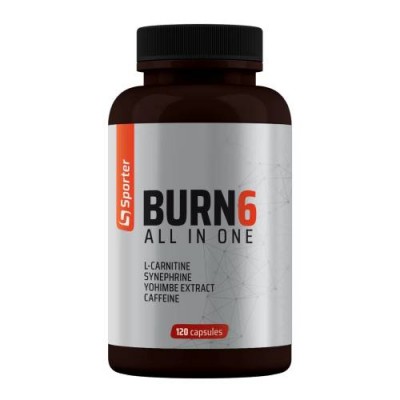 Burn 6 All in One Sporter Fat Burner 120 Capsules