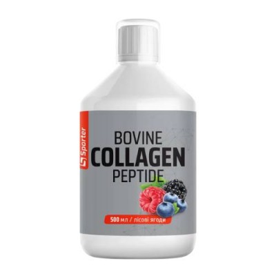 Bovine collagen peptide Sporter лесные ягоды 500 мл