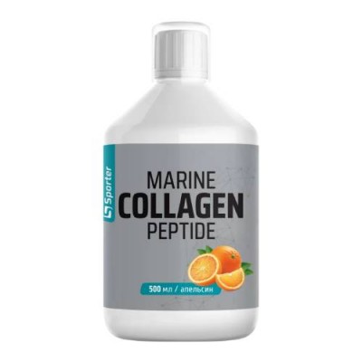 Marine Collagen peptide Sporter апельсин 500 мл