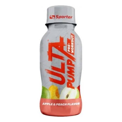 Ulta PUMP яблуко-персик Sporter 1/12 шоти 100 мл