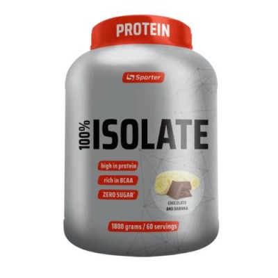 100% Isolate Sporter Chocolate with Banana 1.8 kg