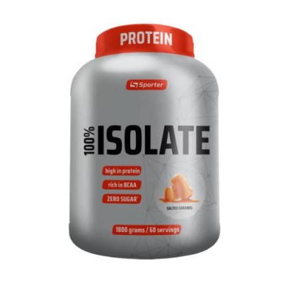 100% Isolate Sporter Salted Caramel 1.8 kg