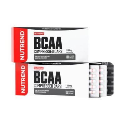 Аминокислоты BCAA Compressed Caps ТМ Нутренд / Nutrend капсулы №120