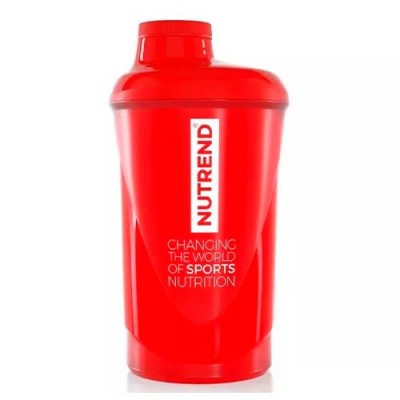 Шейкер Nutrend Shaker красный 600 мл