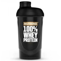 Шейкер Nutrend Shaker черный 600 мл Шейкер Nutrend Shaker черный 600 мл