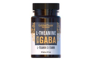 L-Theanine with GABA Vegan Capsules No. 60 L-Theanine with GABA Vegan Capsules No. 60