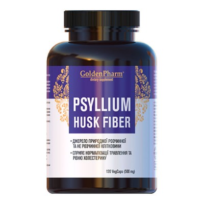Psyllium (Husk Fiber) 500 mg capsules No. 120