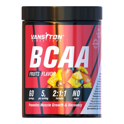 BCAA 300 г Фруктовий пунш ТМ Вансітон / Vansiton